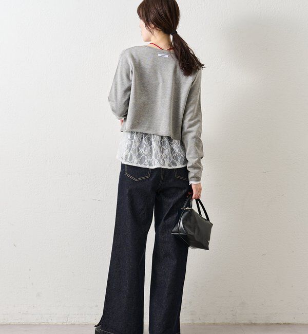  「チビボタン長袖カーディガン」|カーディガン|