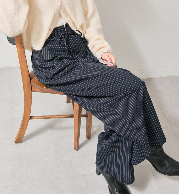  「Wベルトパンツ」|チノ|