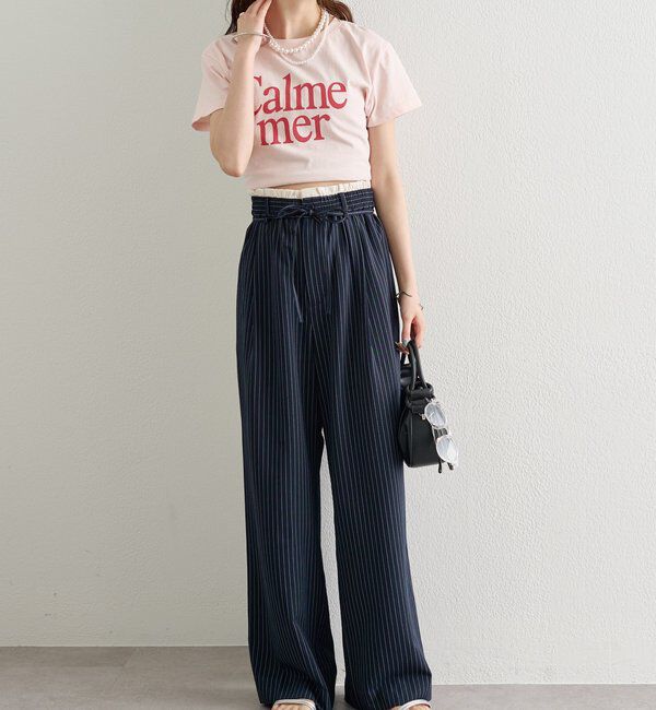  「Wベルトパンツ」|チノ|