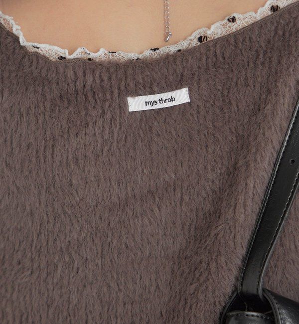  「シャギーリブカーディガン」|Tシャツ・カットソー|