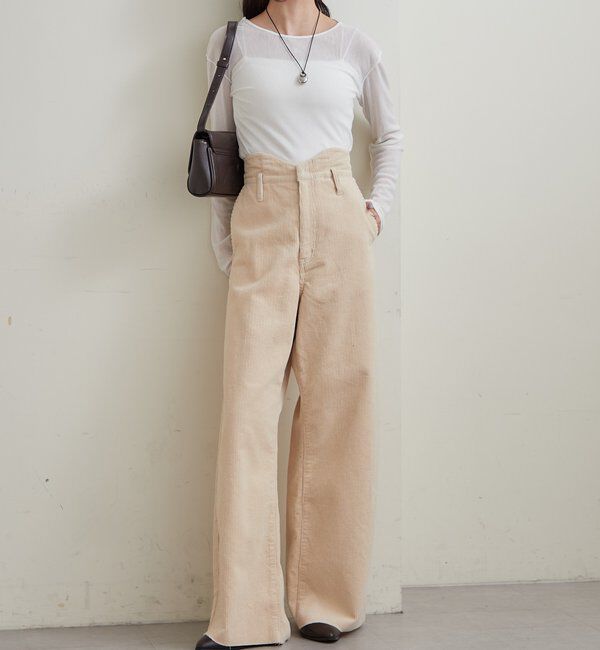  「プレート付きクルーシアーロンT」|Tシャツ・カットソー|