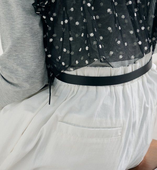  「ボリュームイージーパンツ」|チノ|