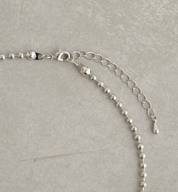  「【Lara】レザーチェーンチョーカー」|リング|