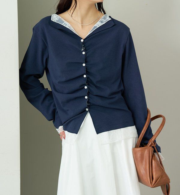  「配色カットソー」|Tシャツ・カットソー|