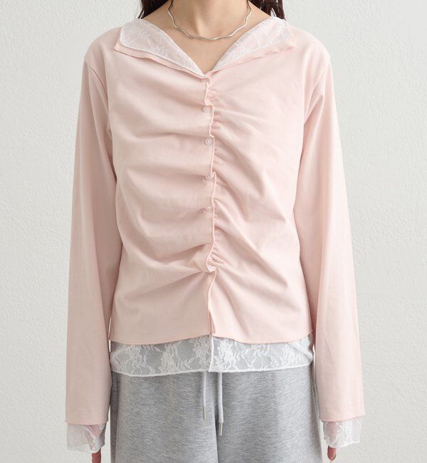  「配色カットソー」|Tシャツ・カットソー|