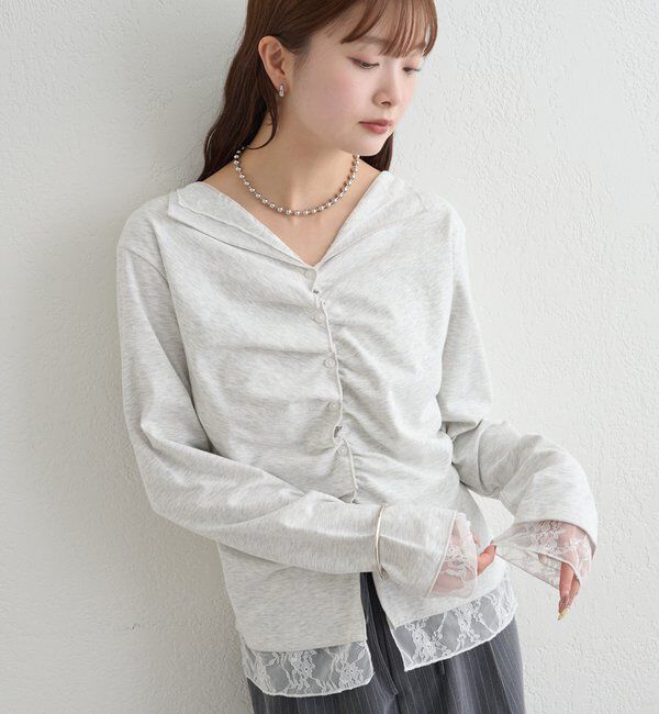  「配色カットソー」|Tシャツ・カットソー|