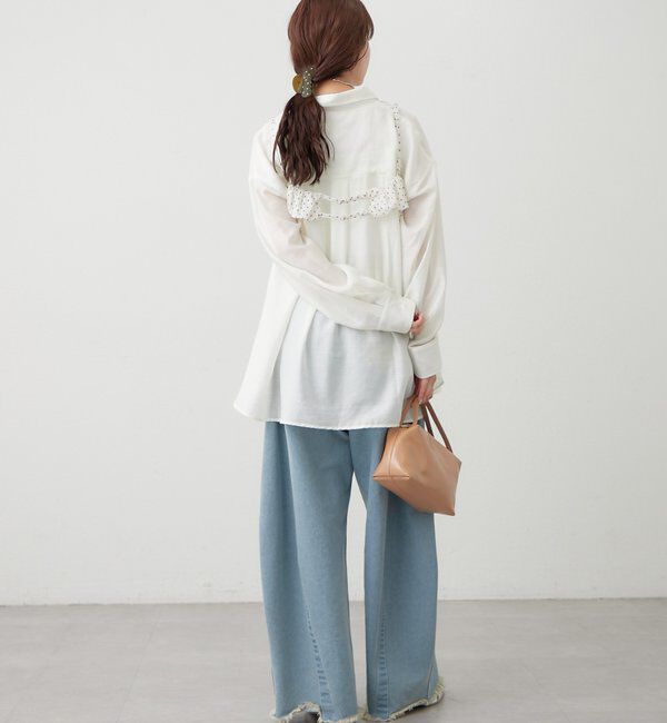  「シアーシャツビスチェSET」|シャツ・ブラウス|