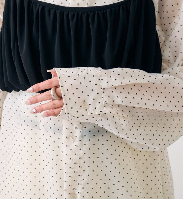  「シアーシャツビスチェSET」|シャツ・ブラウス|