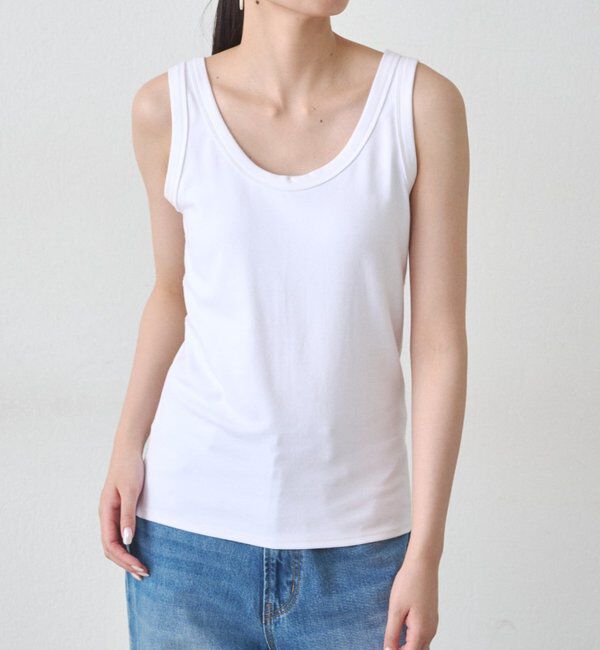  「ベーシックタンク」|Tシャツ・カットソー|オフホワイト
