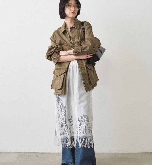  「レースキャミワンピース」|ワンピース|