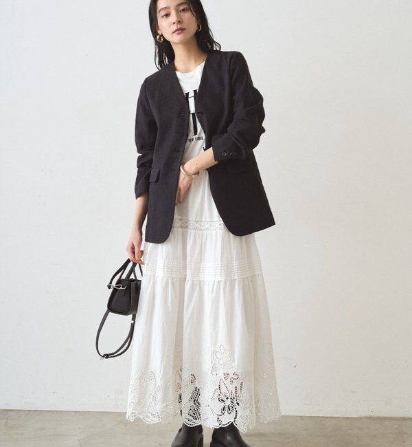  「レースティアードスカート」|スカート|