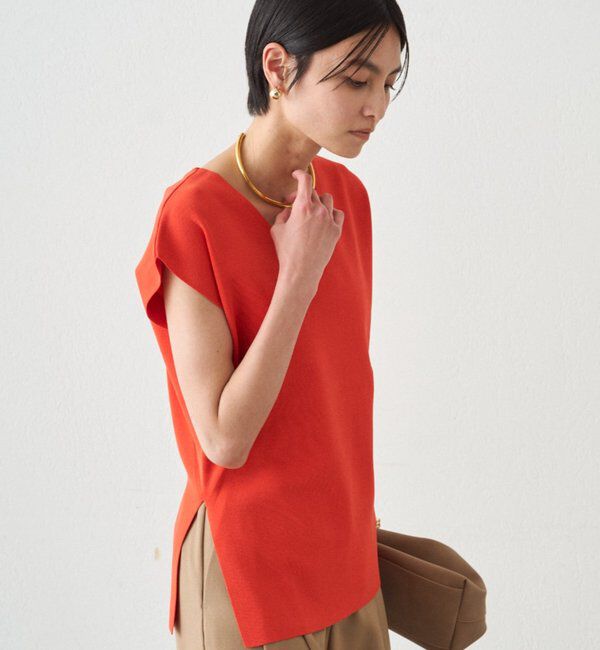  「2WAYツヤニット」|ニット・セーター|