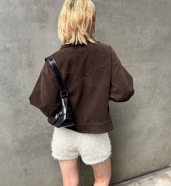  「SUEDE STUDDED BLOUSON/スウェードスタッズブルゾン」|ブルゾン・スタジャン|