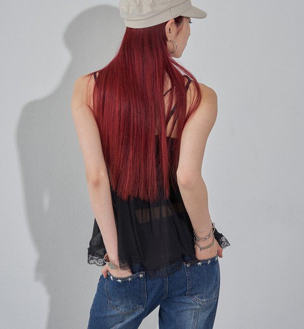  「ランジェリーキャミチュニック」|シャツ・ブラウス|