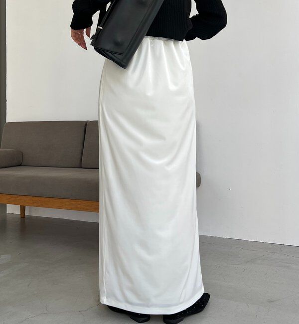  「【低身長サイズあり】ベロアIラインスカート」|スカート|