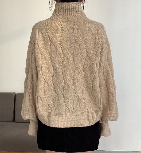  「ケーブルキャンディニット」|ニット・セーター|