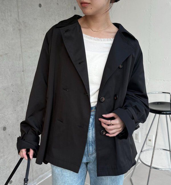  「【サイズ展開あり】バックギャザーコート」|その他|