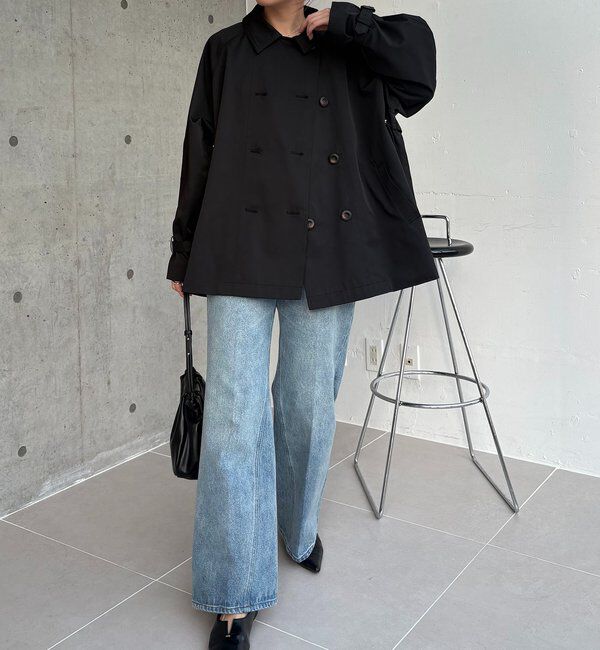  「【サイズ展開あり】バックギャザーコート」|その他|