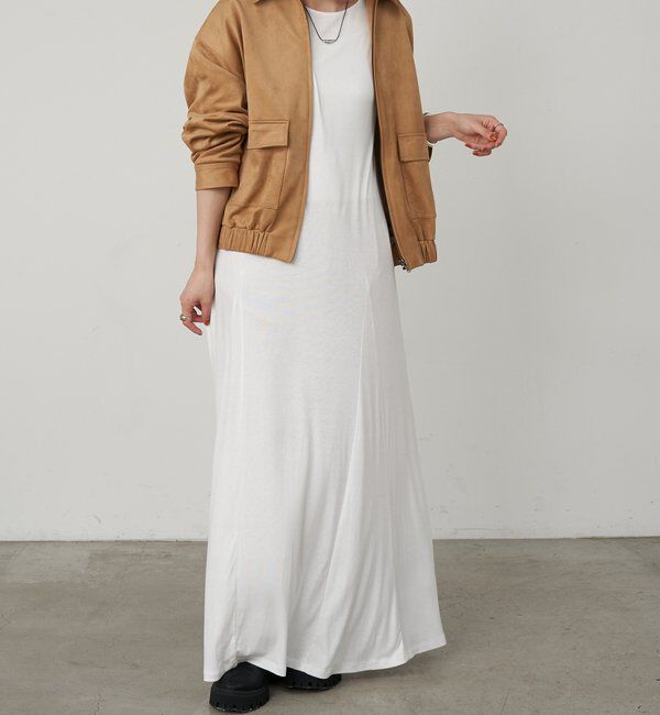  「フェイクスウェードブルゾン」|ブルゾン・スタジャン|