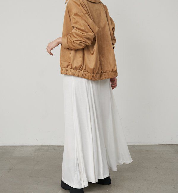  「フェイクスウェードブルゾン」|ブルゾン・スタジャン|