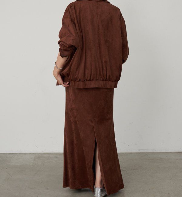  「フェイクスウェードブルゾン」|ブルゾン・スタジャン|