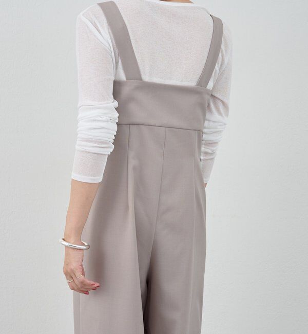  「ハイウエストサロペット」|オールインワン|