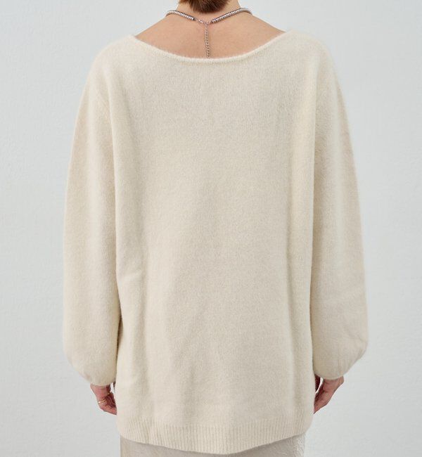  「ファーウールキーネックニット」|ニット・セーター|