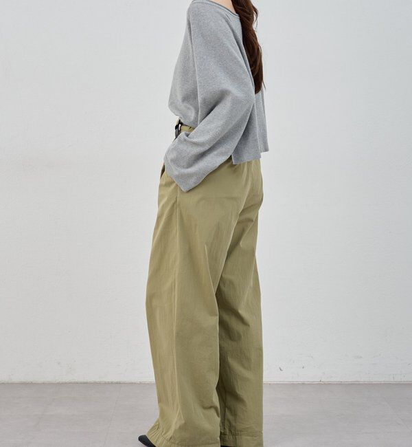  「クロップドルーズニット」|ニット・セーター|