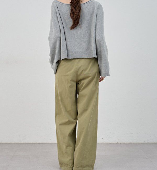  「クロップドルーズニット」|ニット・セーター|