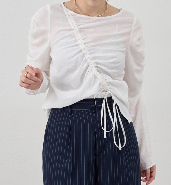  「ギャザーブラウス」|シャツ・ブラウス|