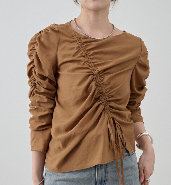  「ギャザーブラウス」|シャツ・ブラウス|