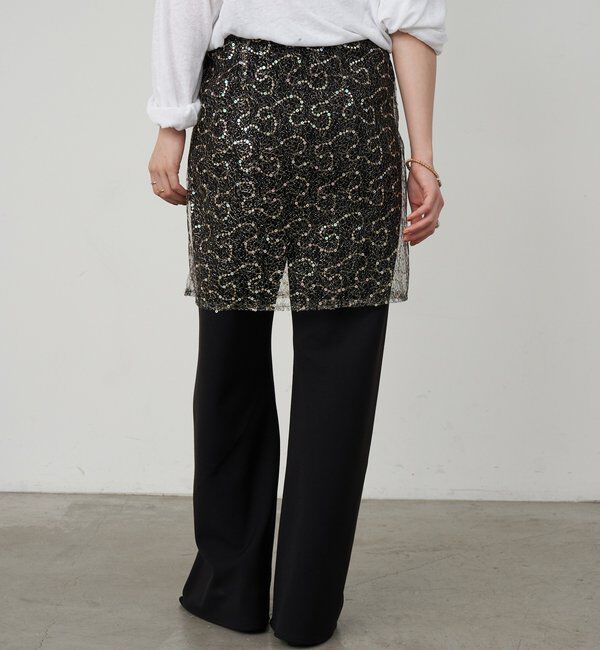  「スパンコールラップスカート」|スカート|