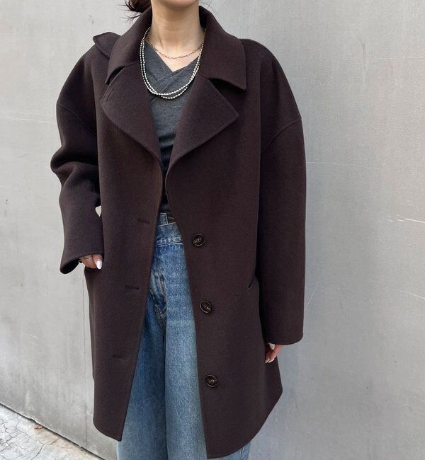  「ビッグカラーリバーミディコート」|その他|