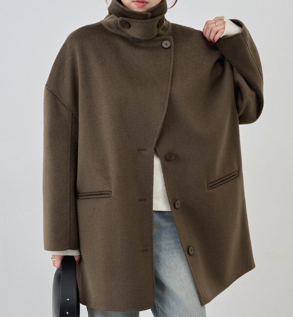  「ビッグカラーリバーミディコート」|その他|