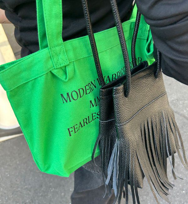  「フリンジバッグ」|トートバッグ|