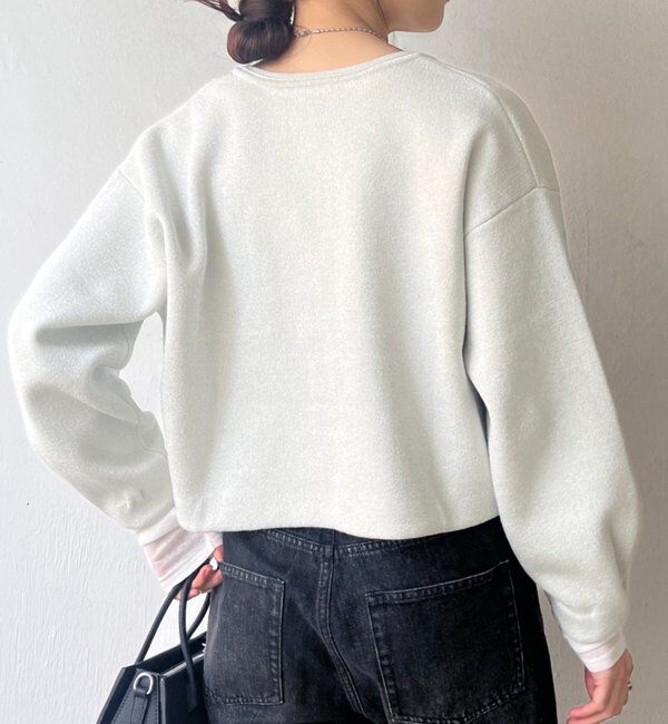  「ラメニットカーディガン」|カーディガン|