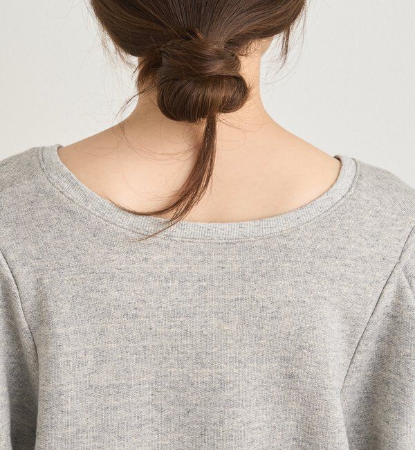  「パフスリーブスウェットワンピース」|ワンピース|