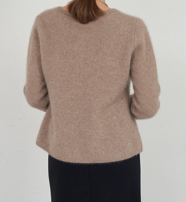  「ラクーンペプラムカーディガン」|カーディガン|