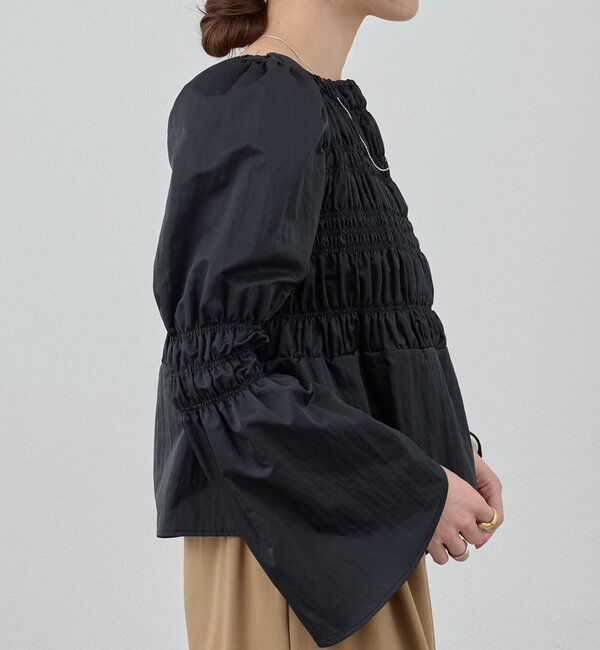  「シャーリングブラウス」|シャツ・ブラウス|