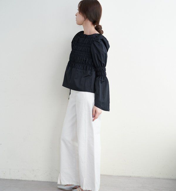  「シャーリングブラウス」|シャツ・ブラウス|