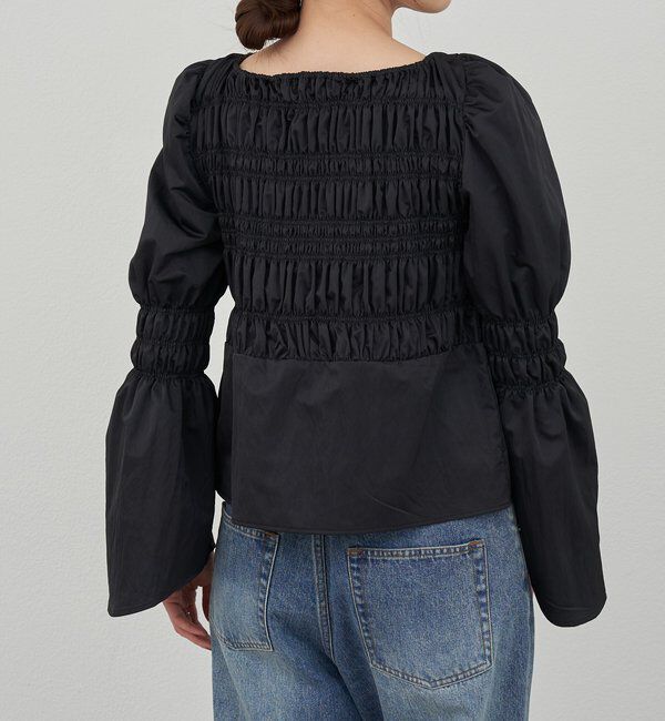  「シャーリングブラウス」|シャツ・ブラウス|