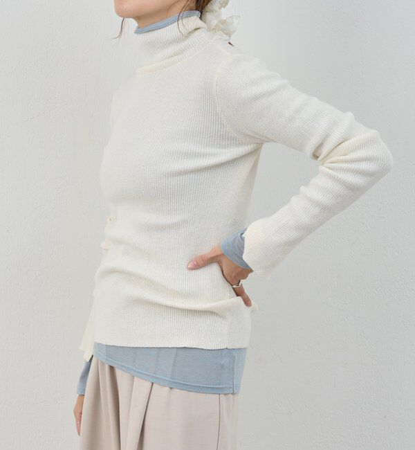  「ハイネックリブニット」|ニット・セーター|