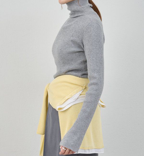  「ハイネックリブニット」|ニット・セーター|