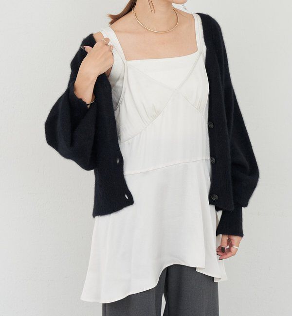  「イレギュラーヘムキャミソール」|キャミソール|