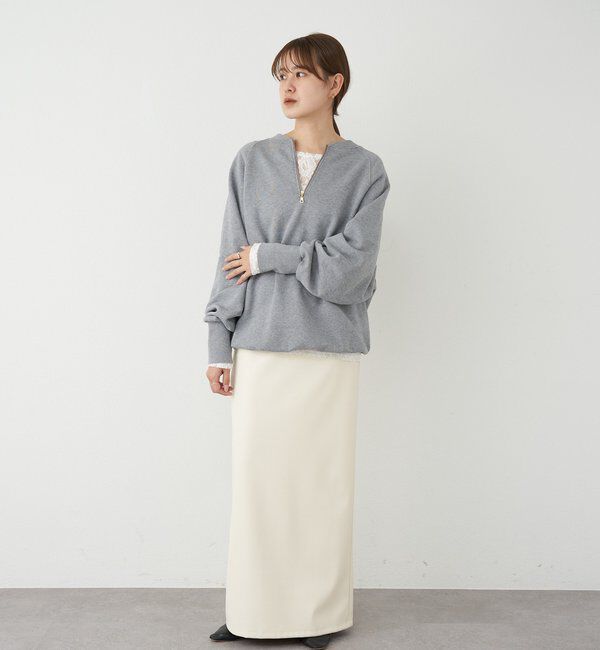  「レザーマキシスカート」|スカート|