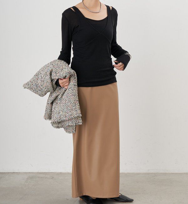  「ビスチェレイヤードカットソー」|Tシャツ・カットソー|