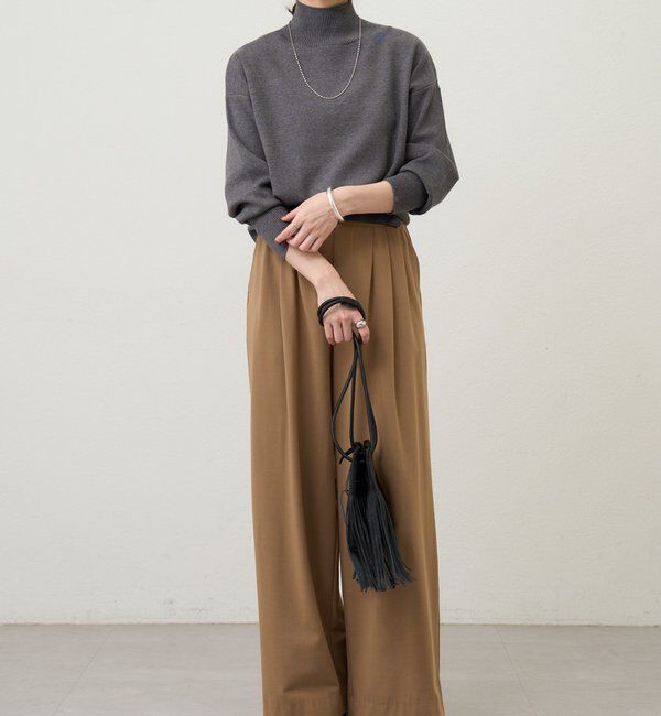  「総針ハイネックニット」|パーカー|