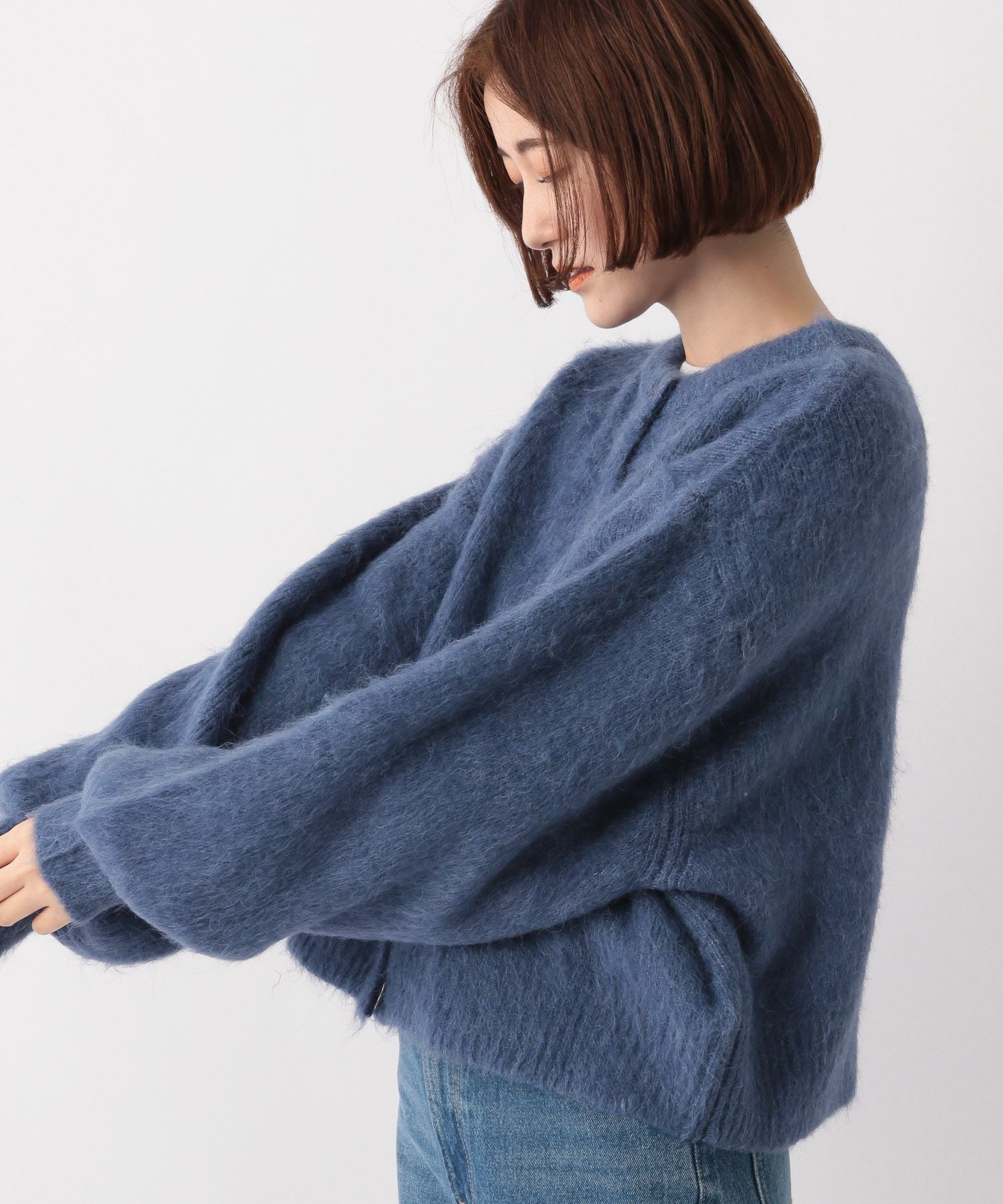 A part by 「5G2WAYクルーカーディガン」|ニット・セーター|