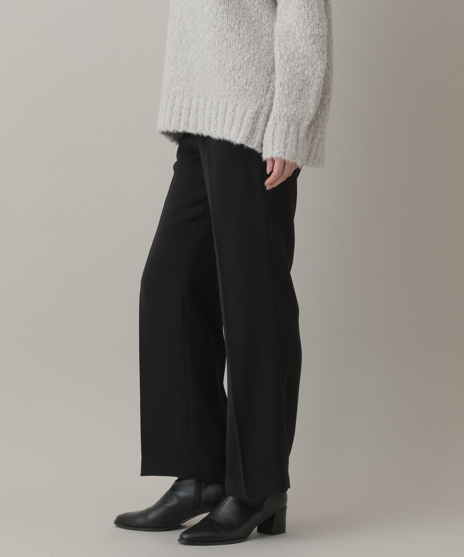 A part by 「サテンセミフレアパンツ」|スラックス|