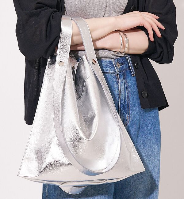 collex「【WEB限定】【BEAURE/ヴュレ】カウレザー 2WAY ハンドル トートバッ」|トートバッグ|